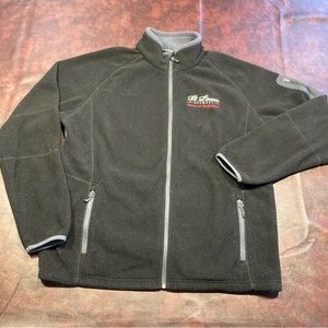 Black St. Louis Home Of Budweiser Full Zip Fleece Jacket
